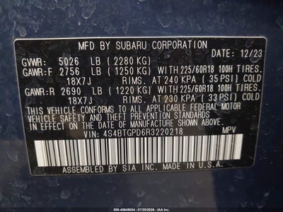 SUBARU OUTBACK