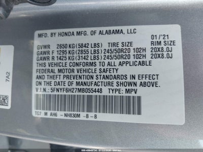 HONDA PILOT