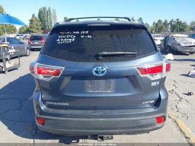 TOYOTA HIGHLANDER HYBRID