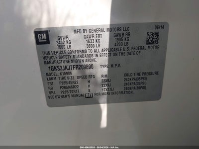 GMC YUKON XL 1500