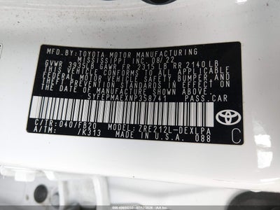 TOYOTA COROLLA
