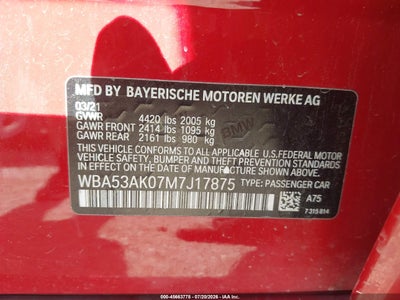 BMW 228I GRAN COUPE