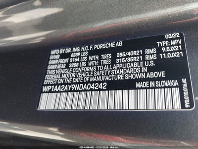 PORSCHE CAYENNE