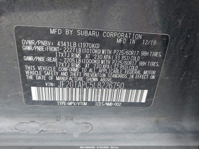 SUBARU CROSSTREK