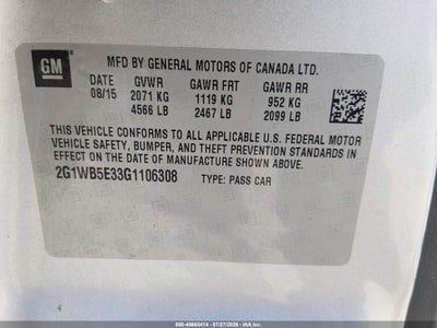 CHEVROLET IMPALA LIMITED