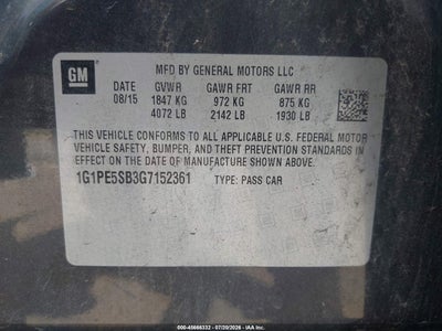 CHEVROLET CRUZE LIMITED
