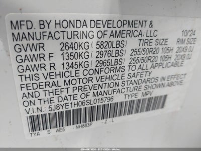 ACURA MDX