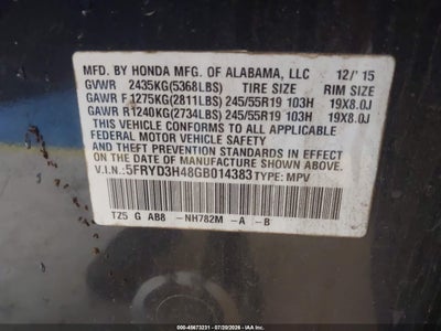 ACURA MDX