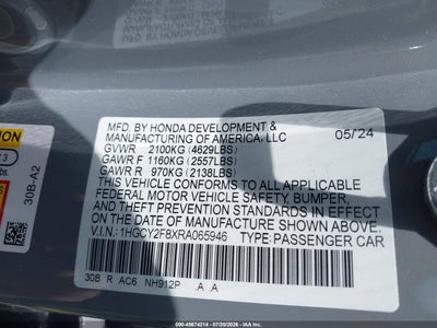 HONDA ACCORD HYBRID