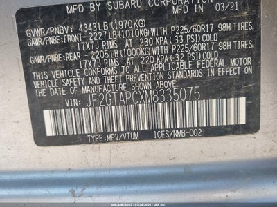 SUBARU CROSSTREK
