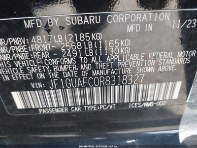 SUBARU IMPREZA