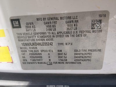 CHEVROLET TRAVERSE