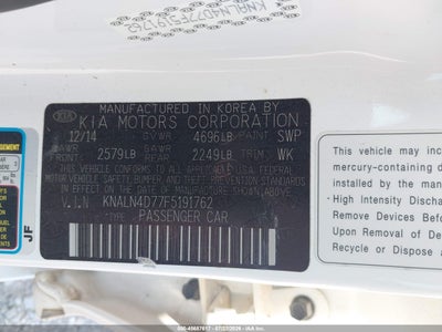 KIA CADENZA