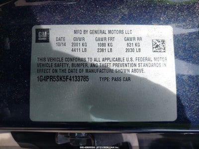 BUICK VERANO
