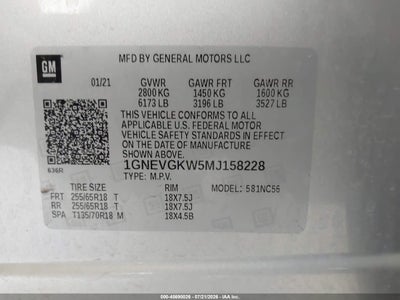 CHEVROLET TRAVERSE