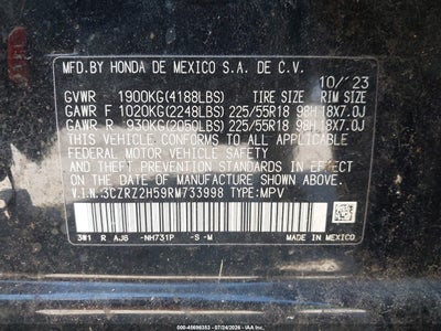 HONDA HR-V