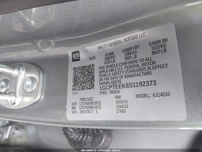 CHEVROLET COLORADO