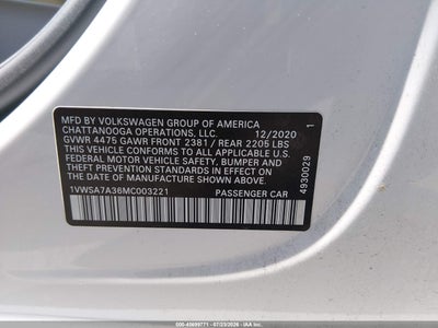 VOLKSWAGEN PASSAT