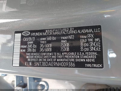 HYUNDAI SANTA CRUZ