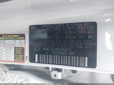 KIA CADENZA