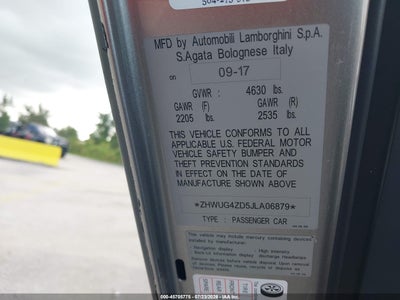 LAMBORGHINI AVENTADOR S