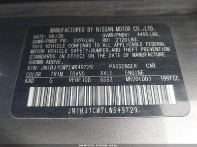 NISSAN ROGUE SPORT