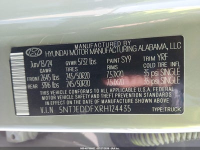 HYUNDAI SANTA CRUZ