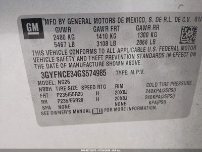 CADILLAC SRX