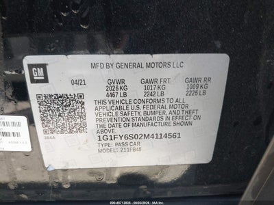 CHEVROLET BOLT EV