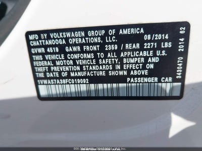 VOLKSWAGEN PASSAT