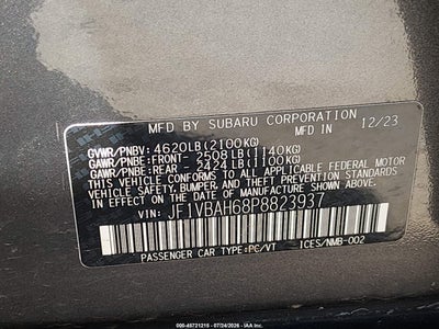 SUBARU WRX