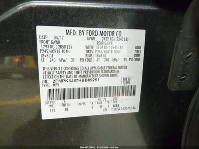 FORD EDGE