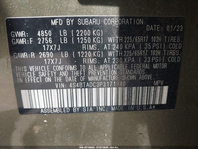 SUBARU OUTBACK