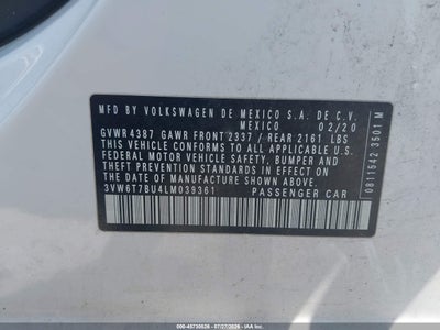 VOLKSWAGEN JETTA GLI