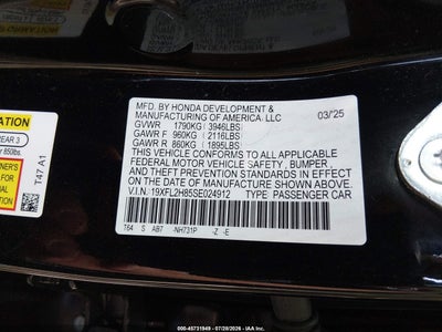 HONDA CIVIC SEDAN