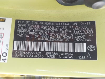 TOYOTA COROLLA IM