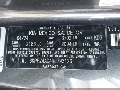 KIA FORTE