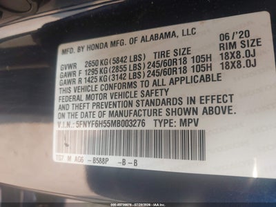 2021 HONDA PILOT 9