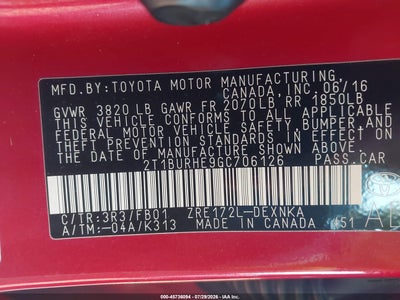 TOYOTA COROLLA