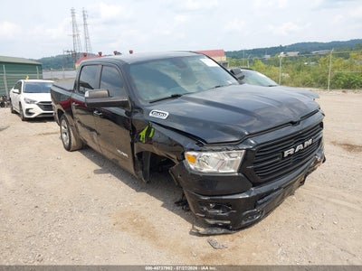 2021 Ram 1500 Big Horn  4x4 5'7 Box — VIN 1C6SRFFT0MN803930 salvage auction