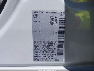 NISSAN ALTIMA