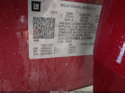 CHEVROLET COLORADO