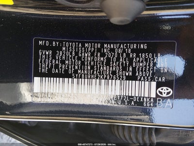 TOYOTA COROLLA