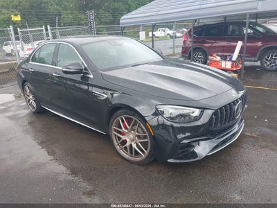 2021 Mercedes-benz Amg E 63