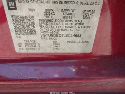 GMC SIERRA 1500