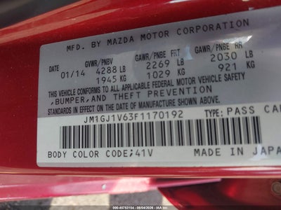 MAZDA MAZDA6