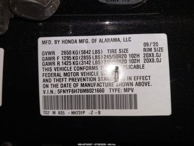 HONDA PILOT