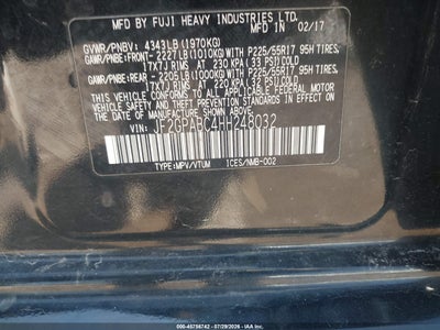 SUBARU CROSSTREK
