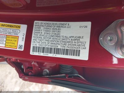 HONDA ACCORD HYBRID