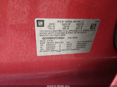 CHEVROLET SILVERADO 1500